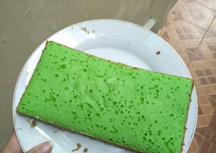 Bolu pandan 1 telur