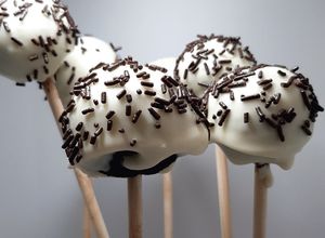 Una foto de Cakepops - Con masa sobrante