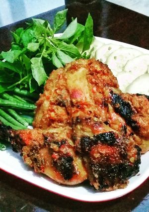 Foto resep Ayam Bakar Bumbu Rujak
