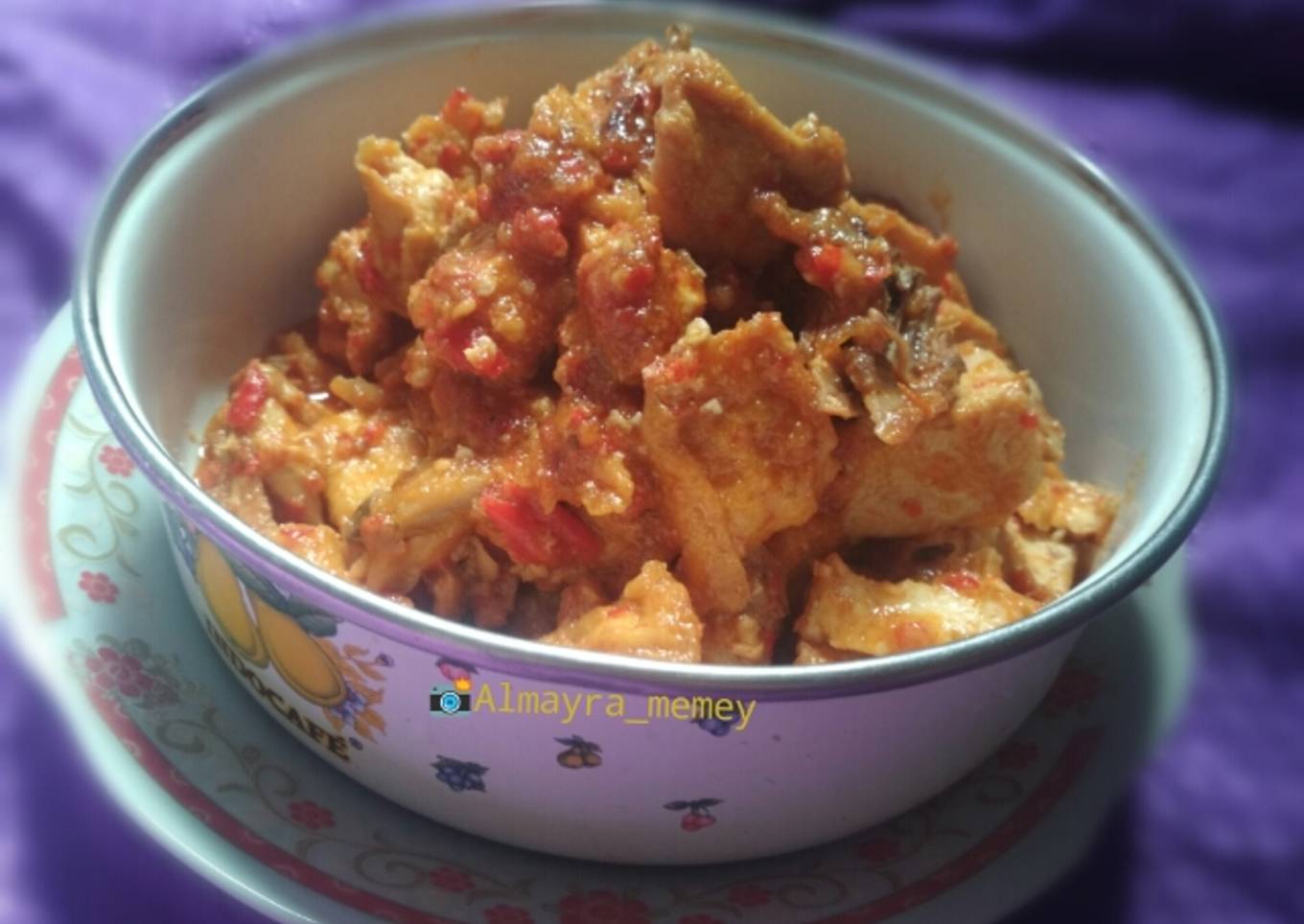 Balado Ayam Tahu
