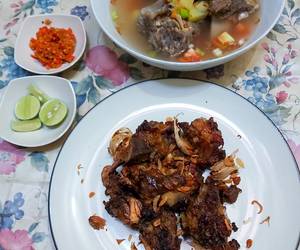 Resep Terbaik Sop buntut dan buntut bakar Enak Sederhana Resep Terbaik Sop buntut dan buntut bakar Enak Sederhana