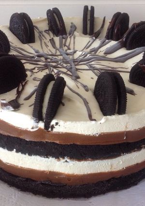 Una foto de Doble Oreo cake