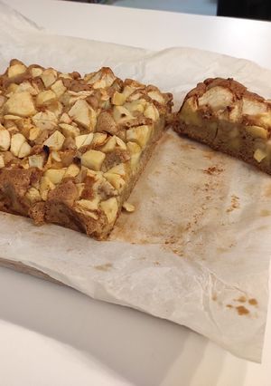 Kevert almás süti recept fotója