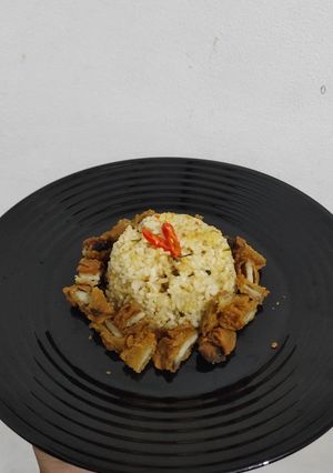 Foto resep Nasi Mentega Daun Jeruk