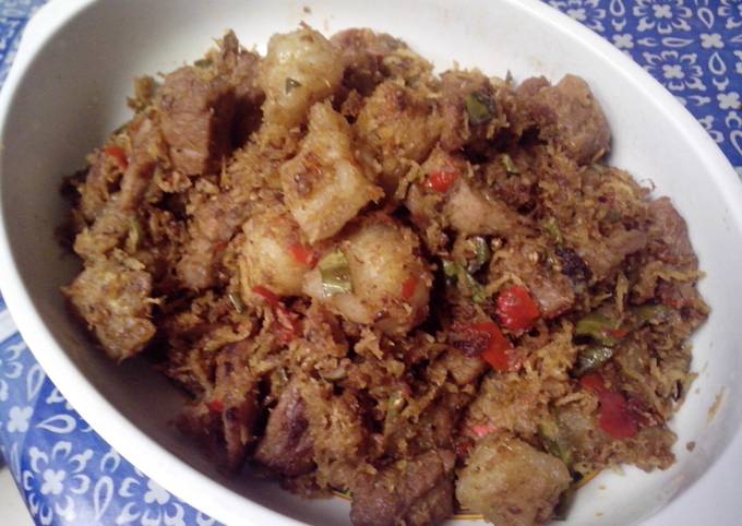 Ini dia! Resep enak buat Serundeng Daging Sapi yang sempurna