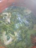 Pollo con verdolagas