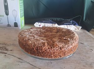 Una foto de Torta mágica de chocolate🍫