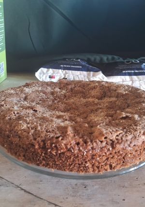 Una foto de Torta mágica de chocolate🍫