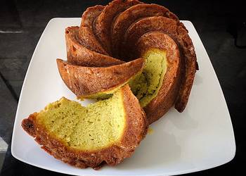 How To Prepare Recipe Avocado Cake with Tangerine Lemon Glaze Delicious