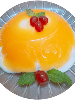 ஆரஞ்சு புட்டிங் (Orange pudding recipe in tamil) செய்முறை முக்கிய புகைப்படம்