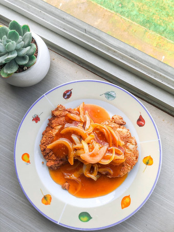 Resep Steak Tempe Saus Asam Manis, Lezat Sekali