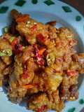Ceker ayam tanpa tulang goreng crispy bumbu pedas