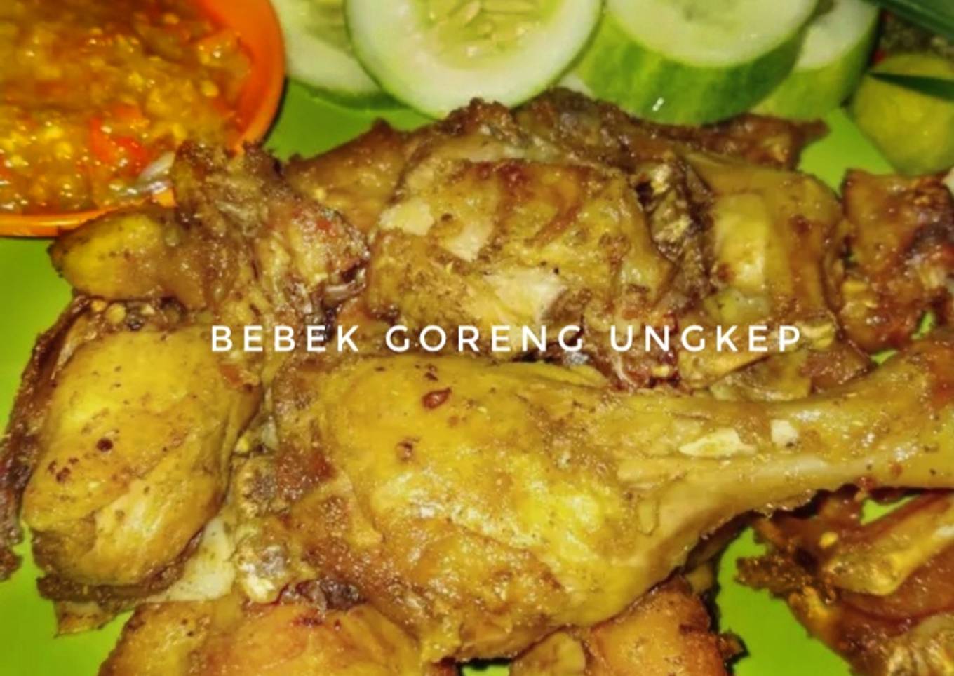 Resep Bebek goreng ungkep, Sempurna