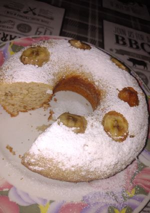 Una foto de Budín de banana🍰