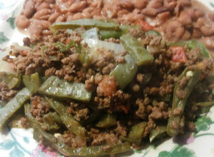 Una foto de Carne molida a la mexicana
