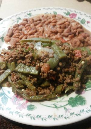 Una foto de Carne molida a la mexicana