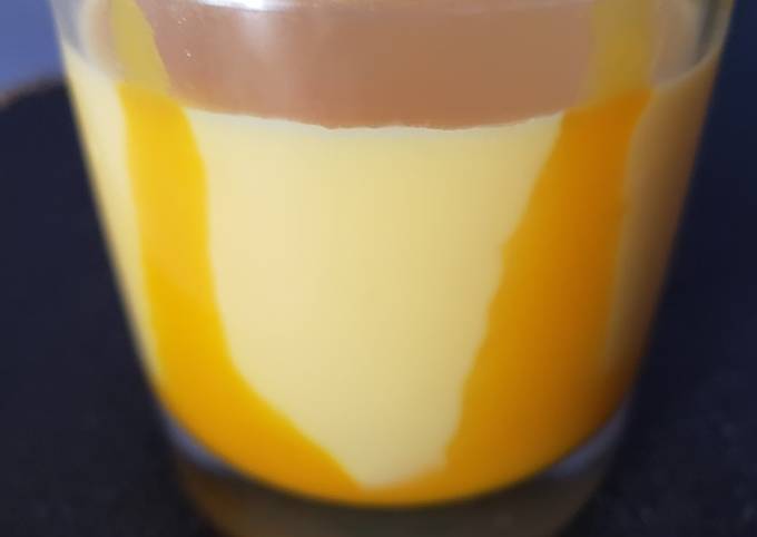 Mango smoothie or indian mango lassi