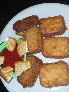 A picture of Chicken tit bit.