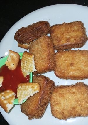 A picture of Chicken tit bit.