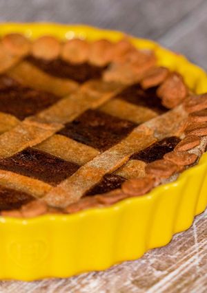 Foto di Crostata Integrale alla Crema di Castagne