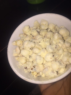 Home made milk popcorn 🍿 ainihin hoton girkin