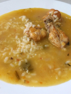 Una foto de Arroz caldoso