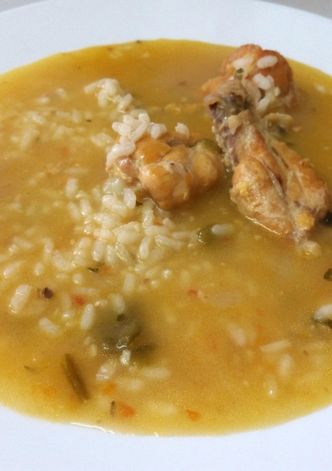 Una foto de Arroz caldoso