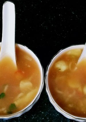 A picture of Healthy maggi soup.