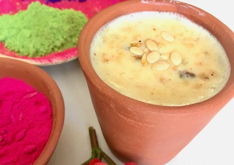 Simple Way to Make Speedy Thandai