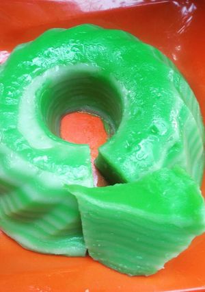 Foto resep Lapis tepung beras pandan