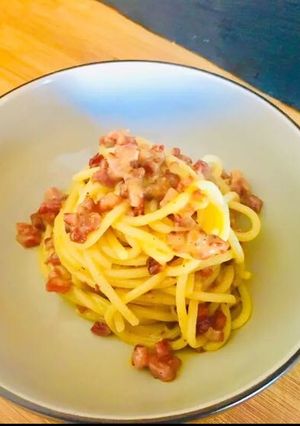 Une photo de 🇮🇹 Carbonara