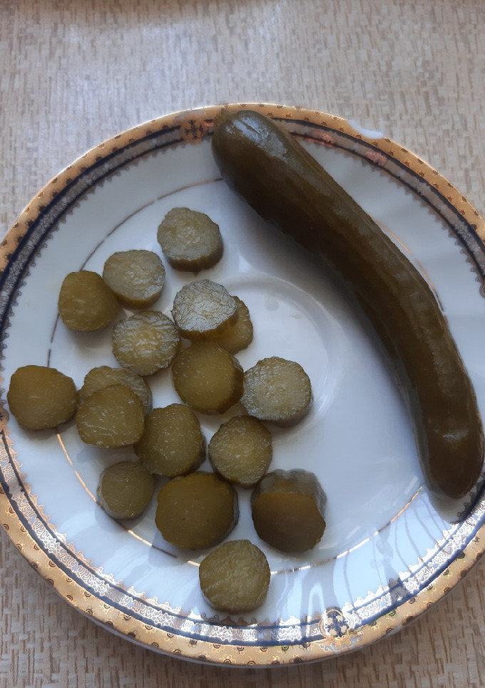 عکسی از دستور خیارشور ترد و خوشمزه