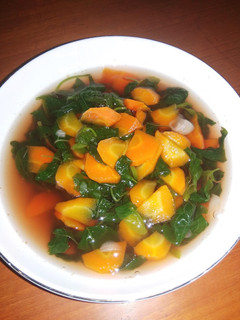 Foto resep Bening Bayam dan wortel