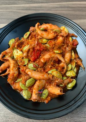 Foto resep Tumis Cumi Asin Pete