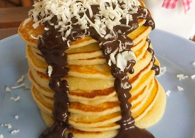 Resep Pancake lembyut, Enak