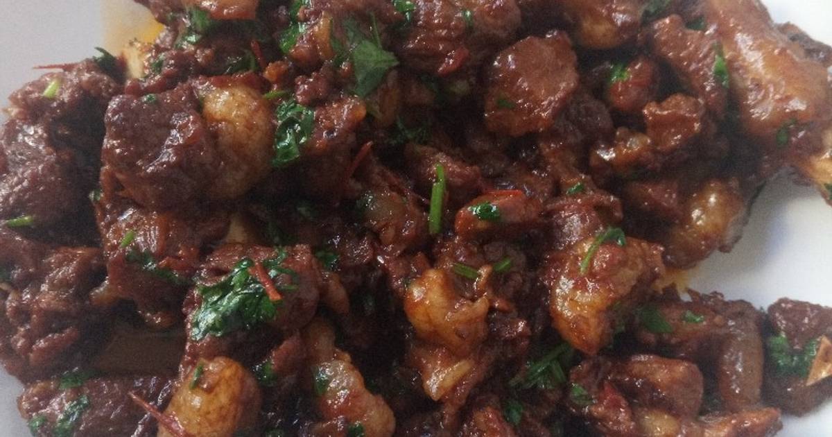 Mutton Fry Recipe By Maggie Karis Cookpad