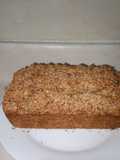 Budín de coco con cubierta de crumble