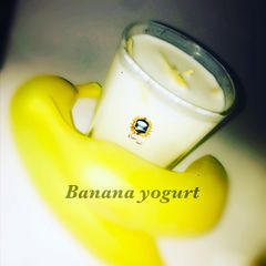 A picture of Banana yogurt.