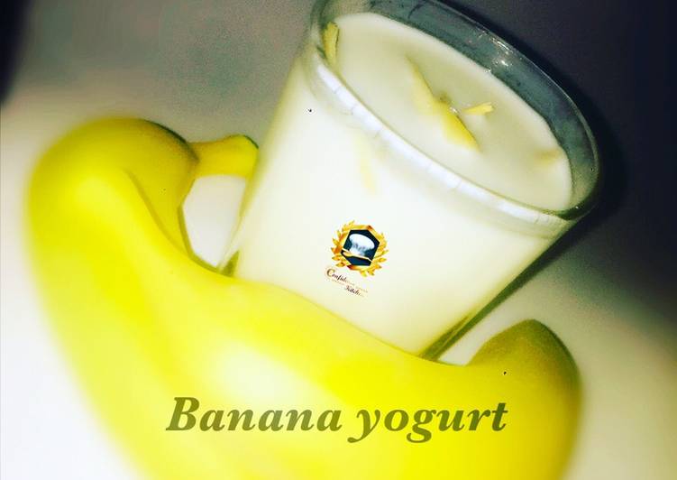 How to Make Perfect Banana yogurt