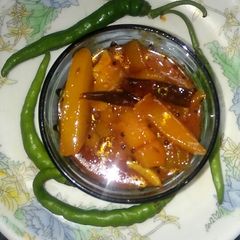 A picture of Sweet and spicy Mango curry.