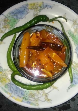 A picture of Sweet and spicy Mango curry.