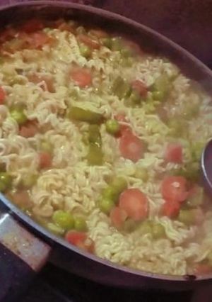 A picture of Vegetable Maggi.