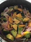 Ensalada de mango y aguacate