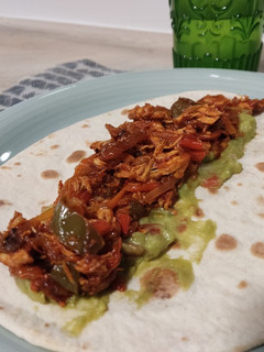 Una foto de Fajitas de pollo