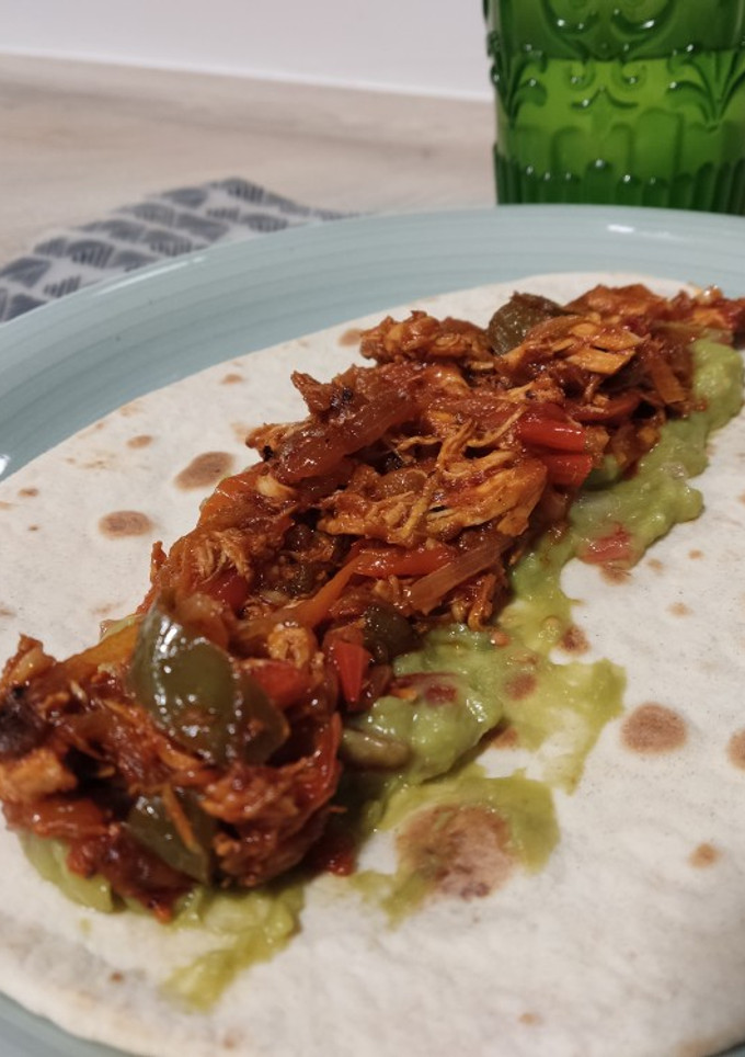 Una foto de Fajitas de pollo