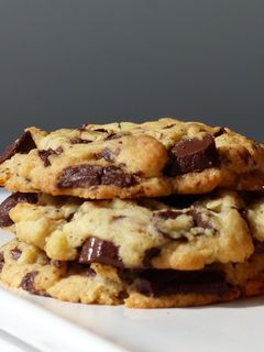 Une photo de Cookies aux pépites de chocolat
