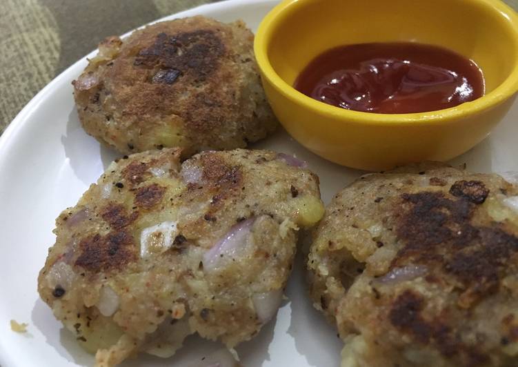 Simple Way to Make Super Quick Homemade Leftover chapati ki tikki