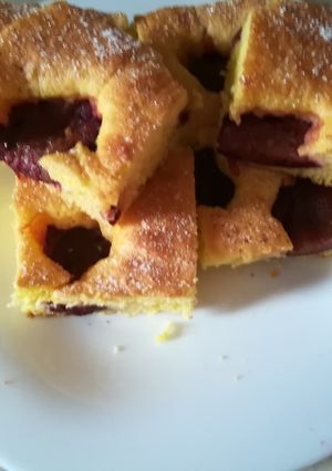 Szilvás süti recept fotója