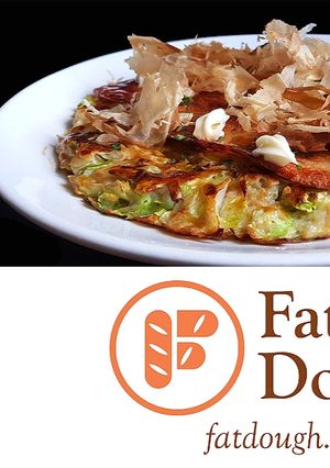 A picture of Okonomiyaki.