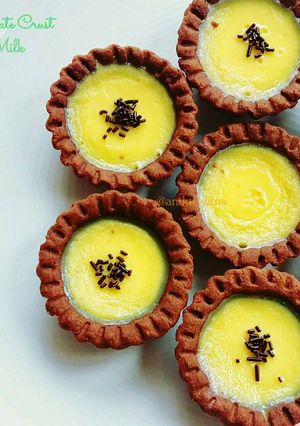 Foto resep Chocolate Crust Milk (Pie Susu)